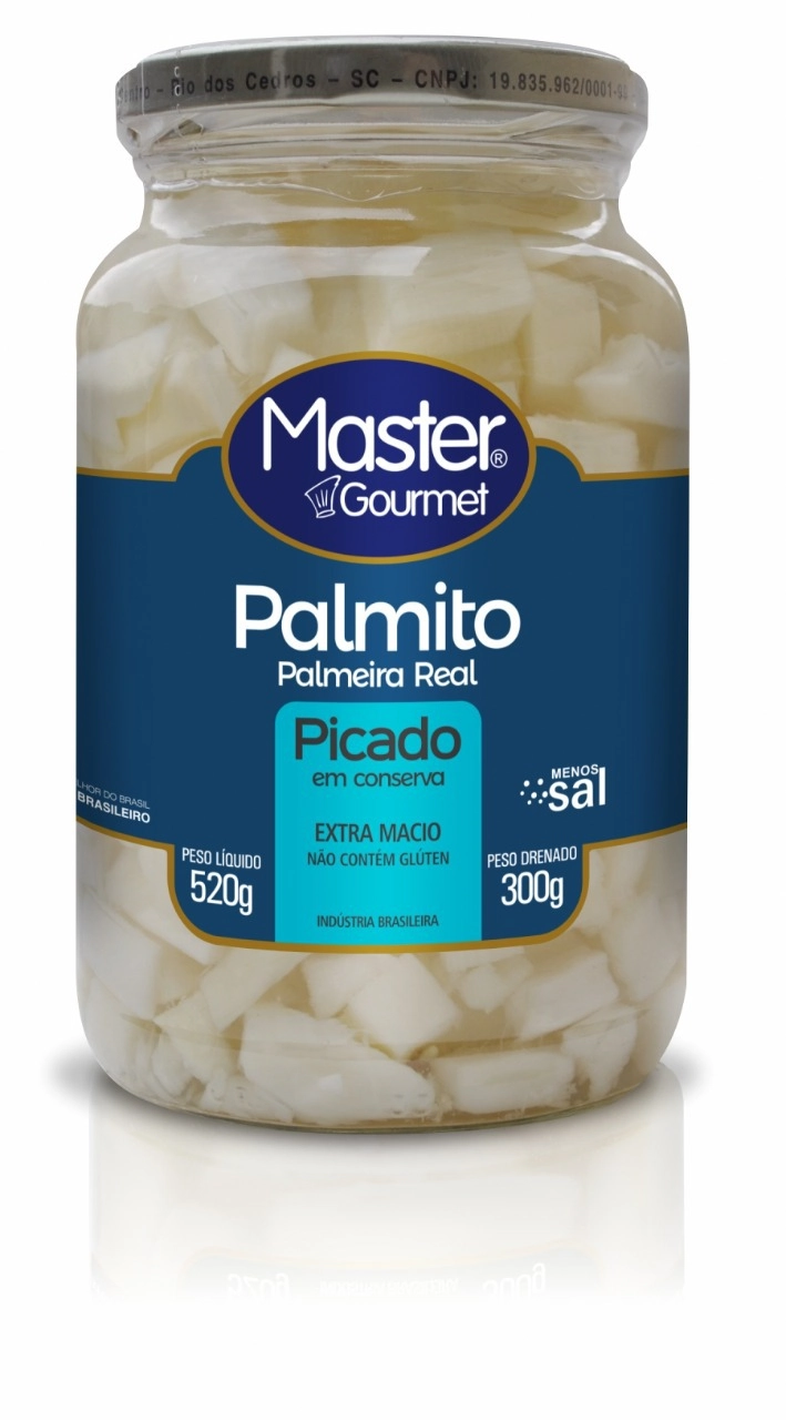 Palmito M Gourmet Vd 300g Pic P Real