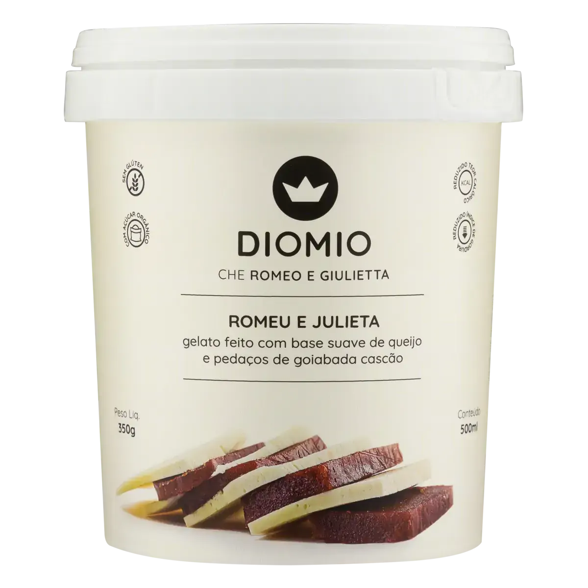 Gelato Romeu E Julieta Dio Mio Pote 500ml