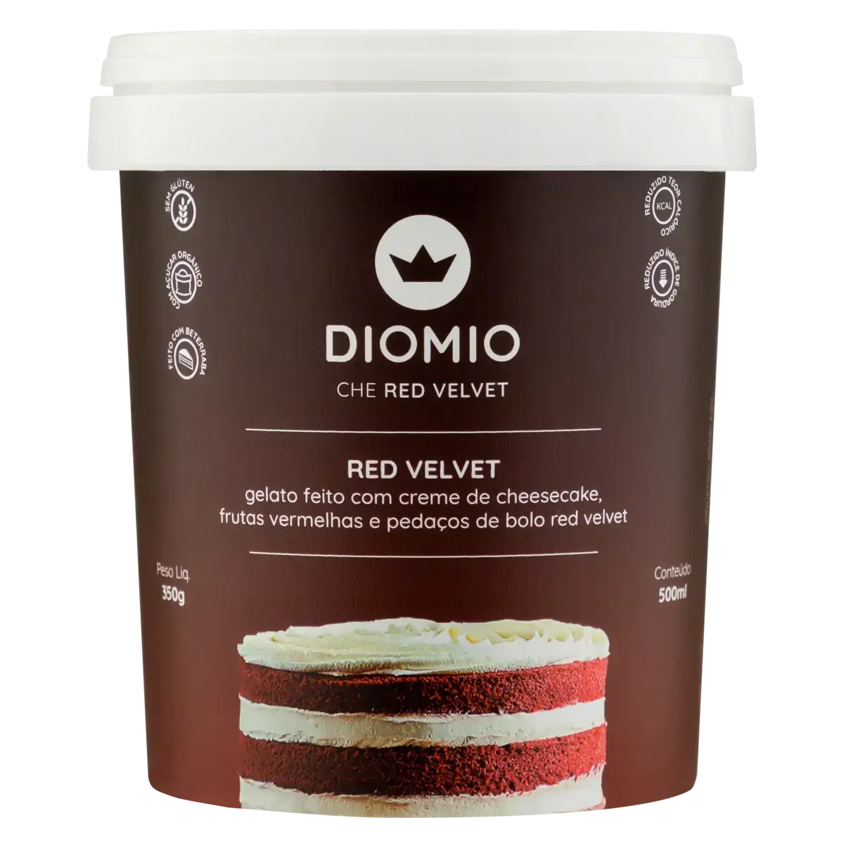 Gelato Red Velvet Dio Mio Pote 500ml