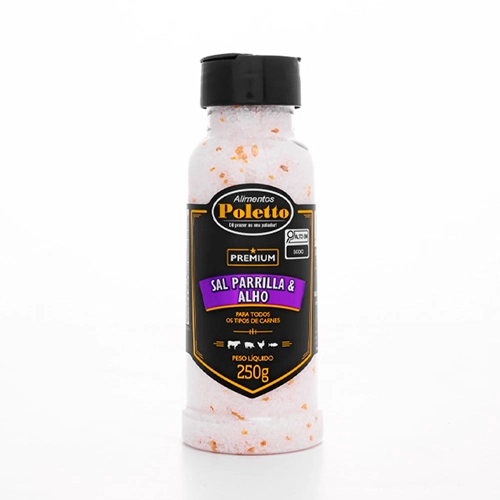Sal Parrilla Poletto Alho 250g
