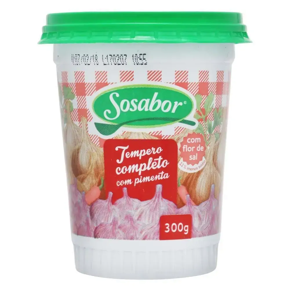 Tempero Completo C/ Pimenta Sosabor