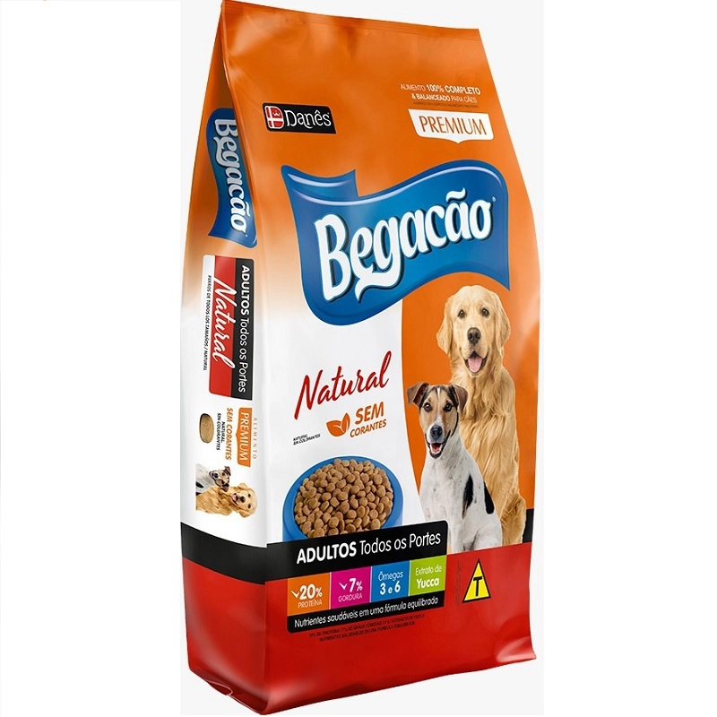 Racao Begacao Nat.25kg
