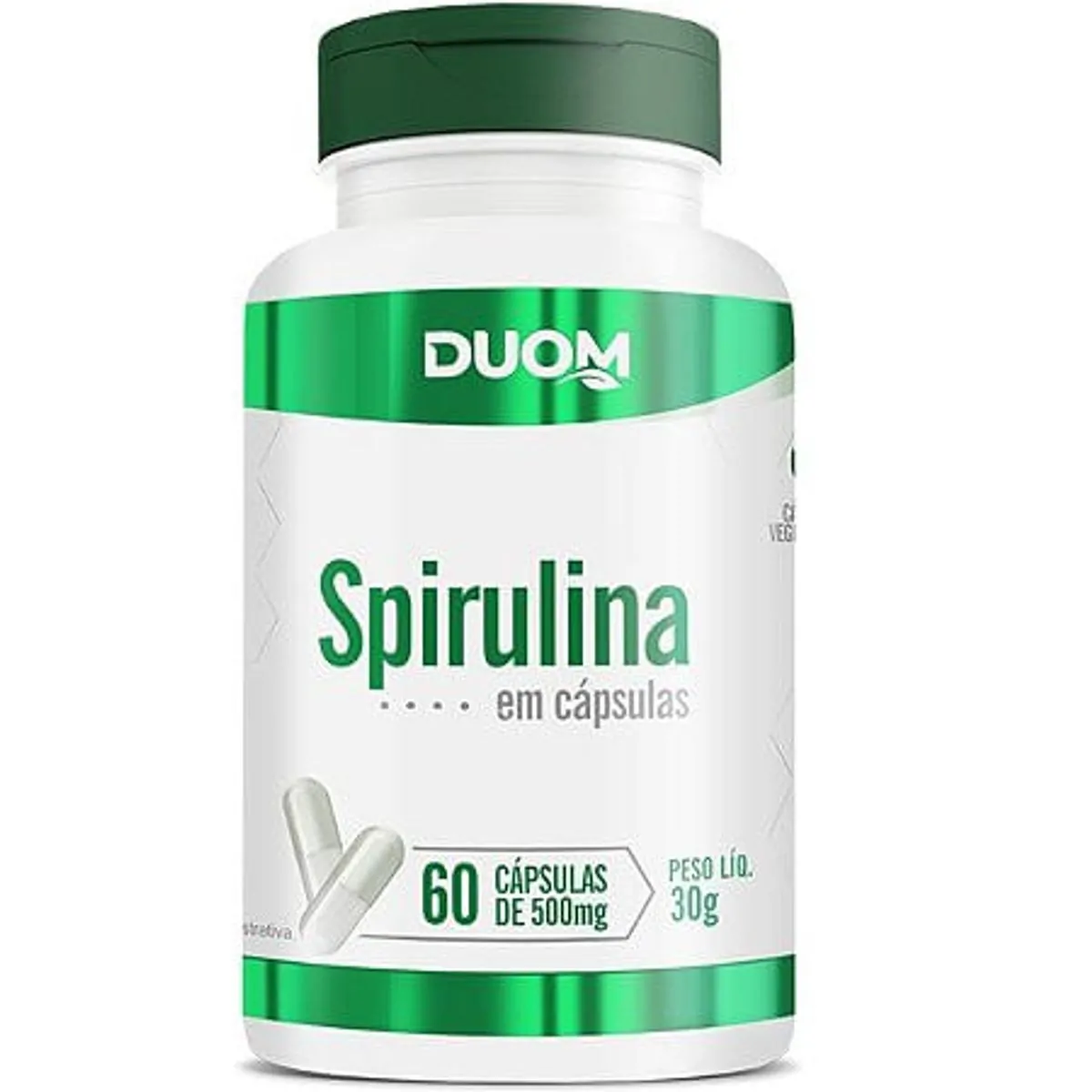 Spirulina 60cps 500mg Duom