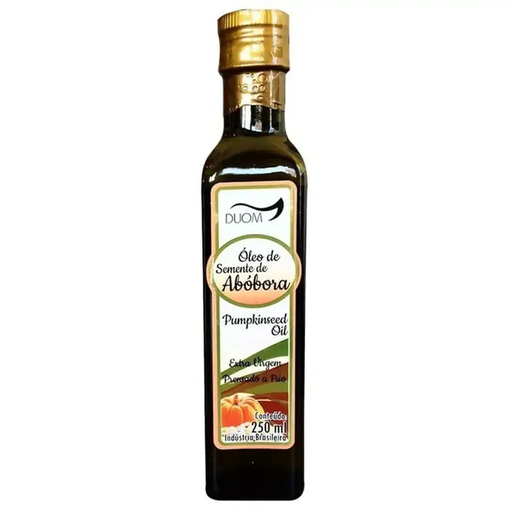 Óleo de semente de Abobora Prensado a Frio 250ml - Duom