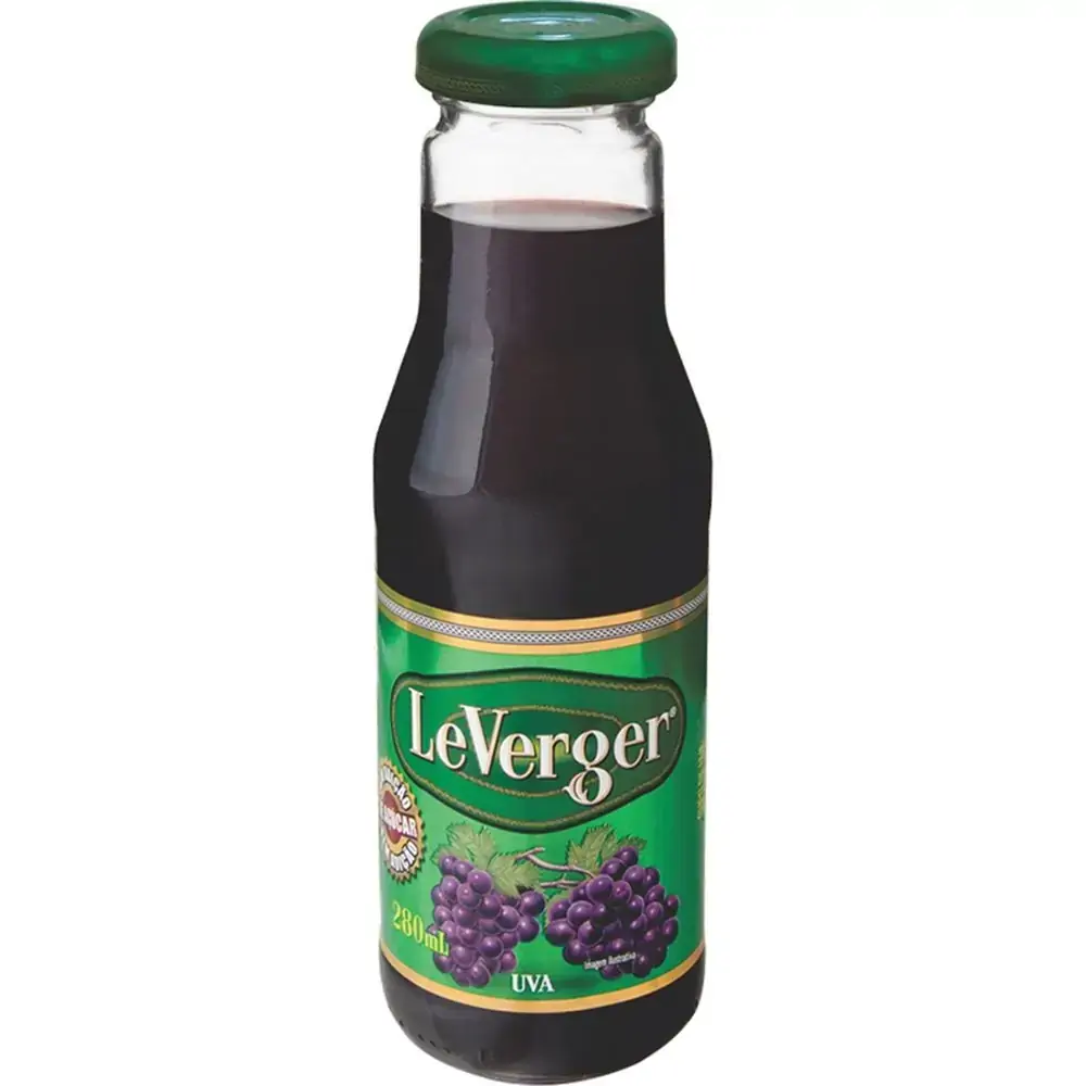 Suco Uva S/aç 280ml Leverger