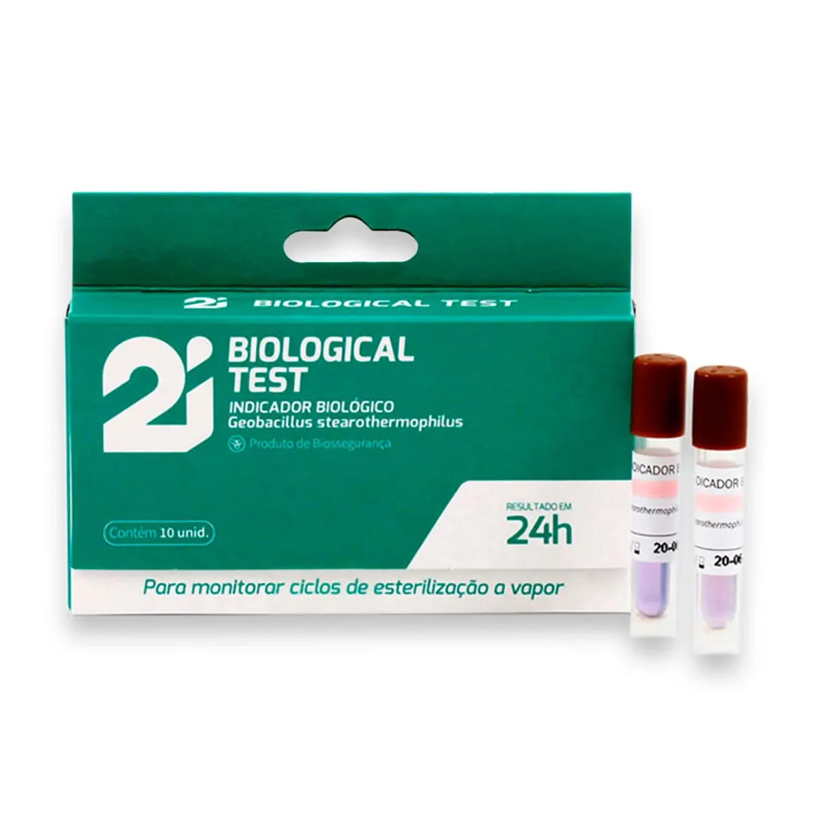 Indicador Biológico Biological Test Vapor 24H - 2i