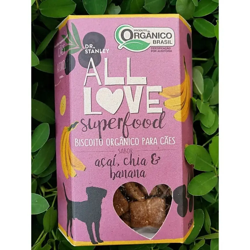 Bisc Org P/caes Acai/chia E Banana 150g