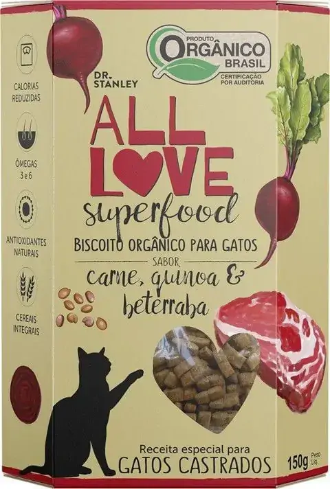 Superfood Gato Carne/quinoa/beterraba 150g