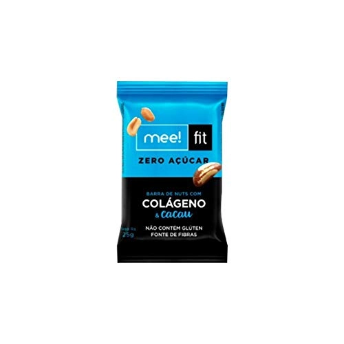 Barra Nuts Fit Zero Açuc C/ Colag E Cacau 25g Dp12