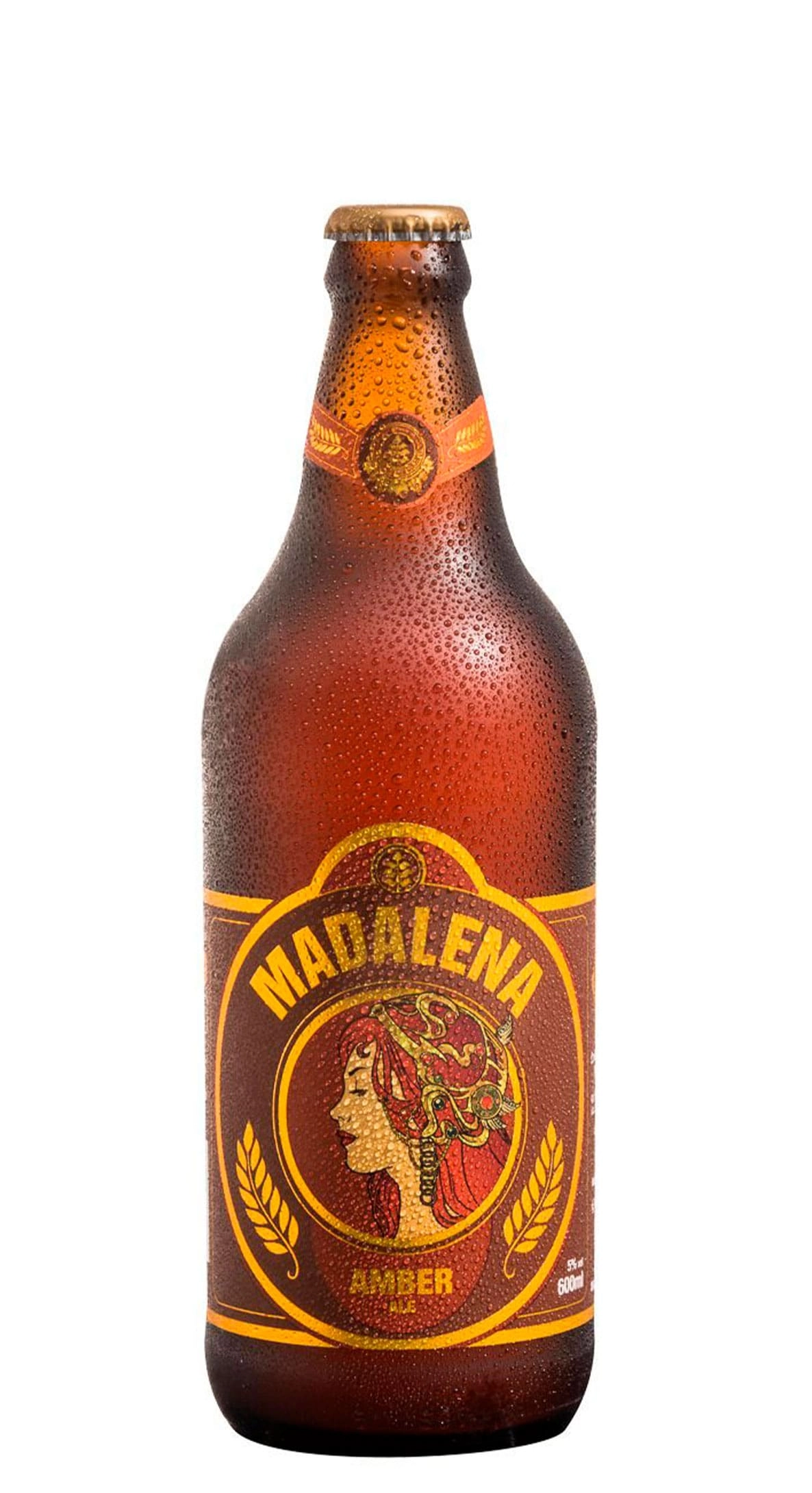 Cerveja Amber Ale Madalena Garrafa 600ml