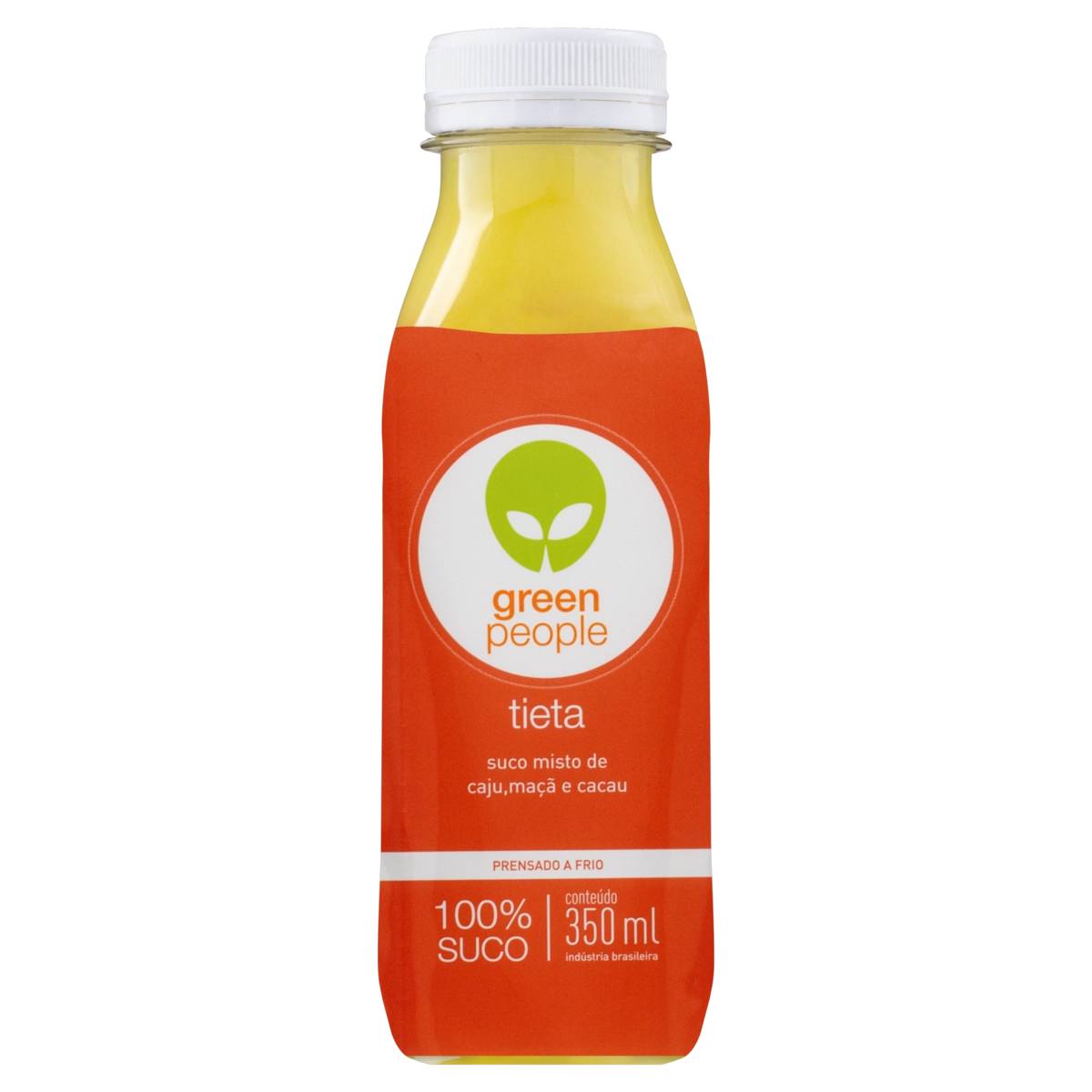 Suco Prensado A Frio Tieta Greenpeople Garrafa 350ml