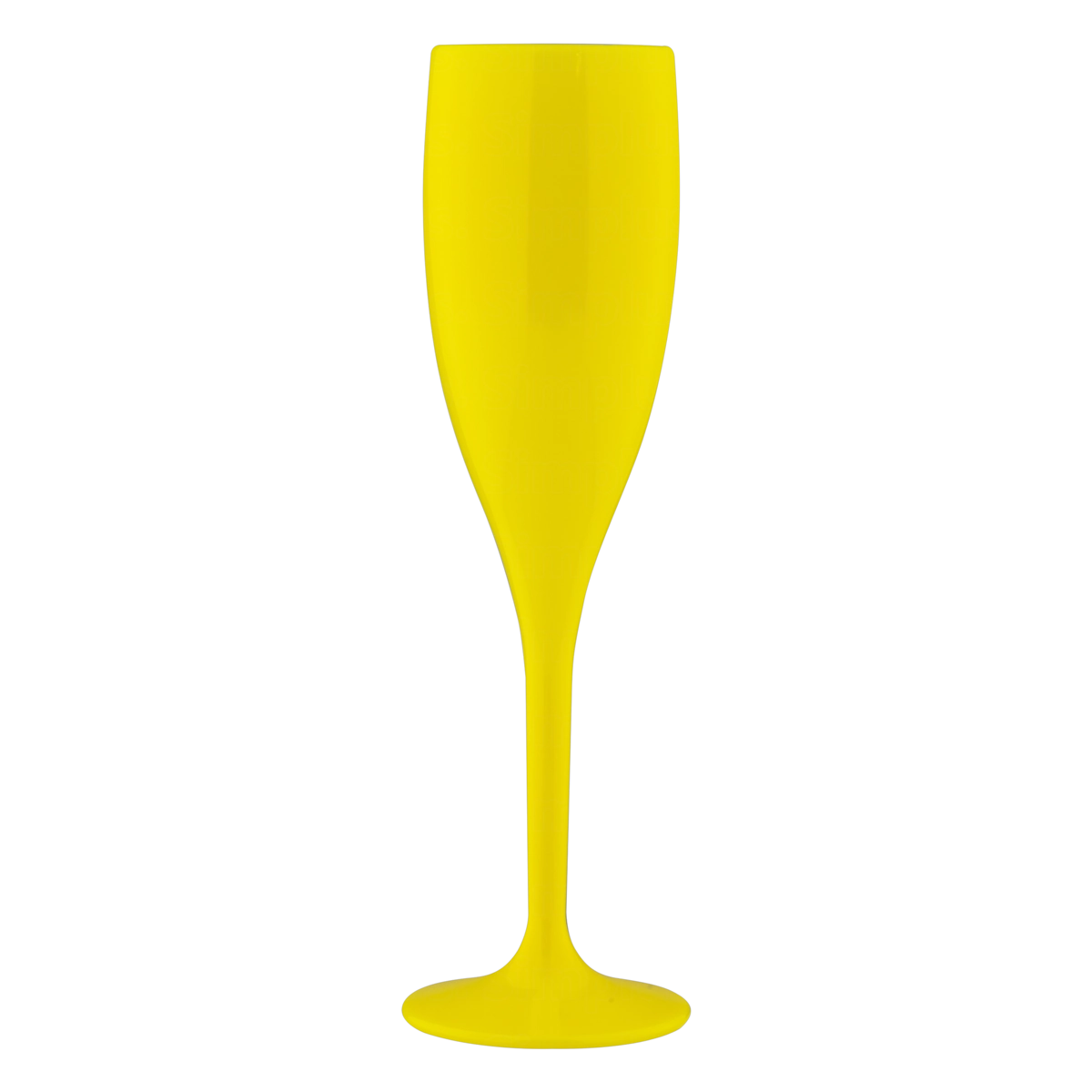 Taça Para Espumante Amarela 180ml Roder