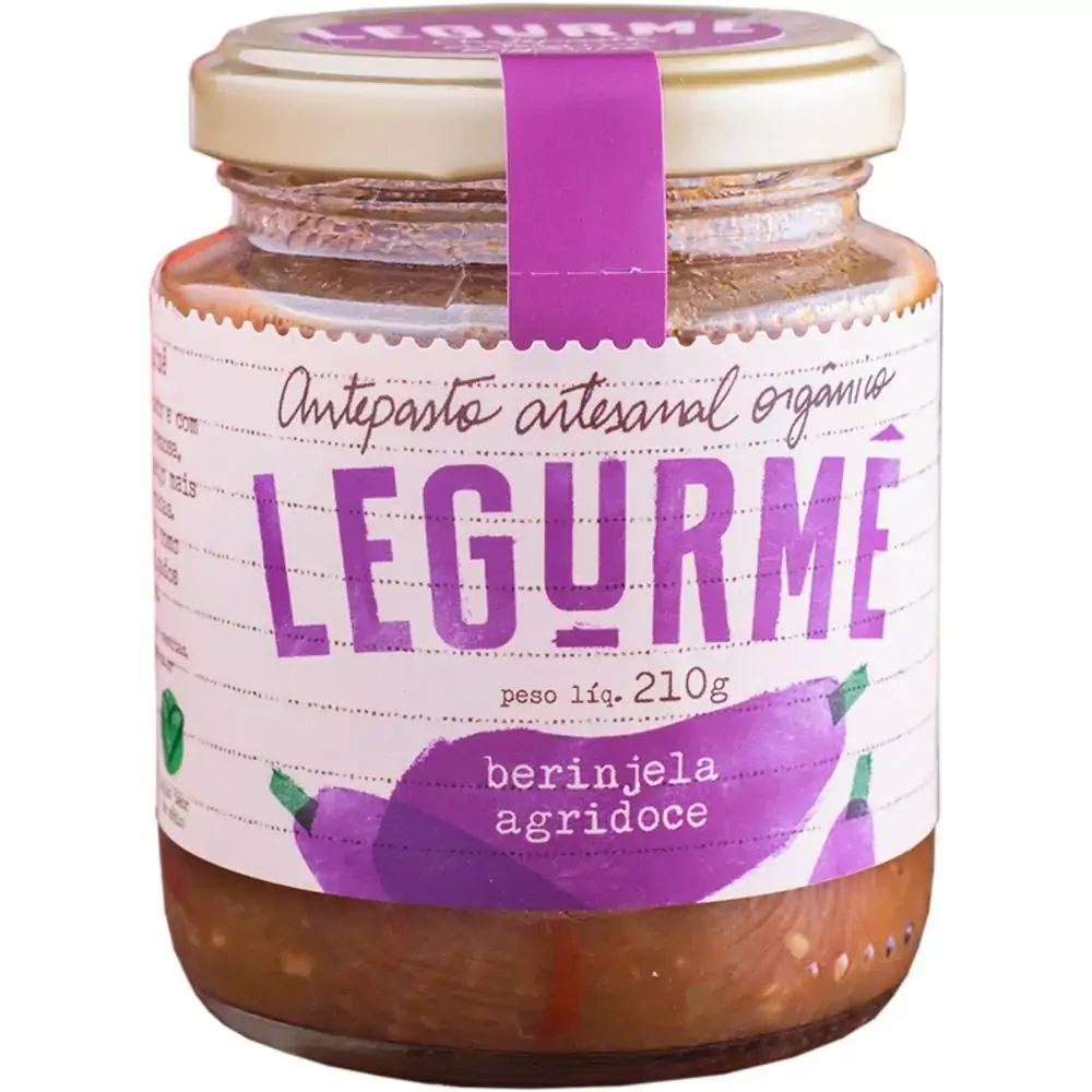 Berinjela Agridoce Orgânica 210g