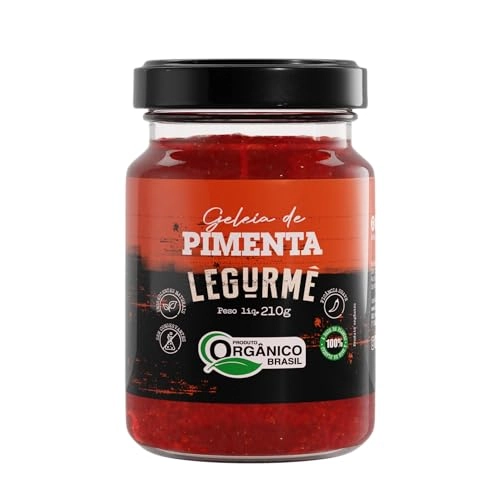 Geleia de Pimenta Orgânica LEGURMÉ 190g