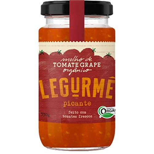 Molho de Tomate Grape Picante Orgânico Legurmê 330g
