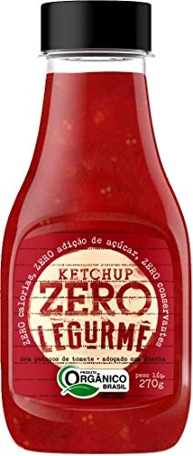 Ketchup Orgânico Zero Açúcar Bisnaga Legurmê 270g