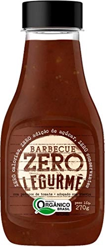 Barbecue Orgânico Zero açúcar Legurmê Bisnaga 270g