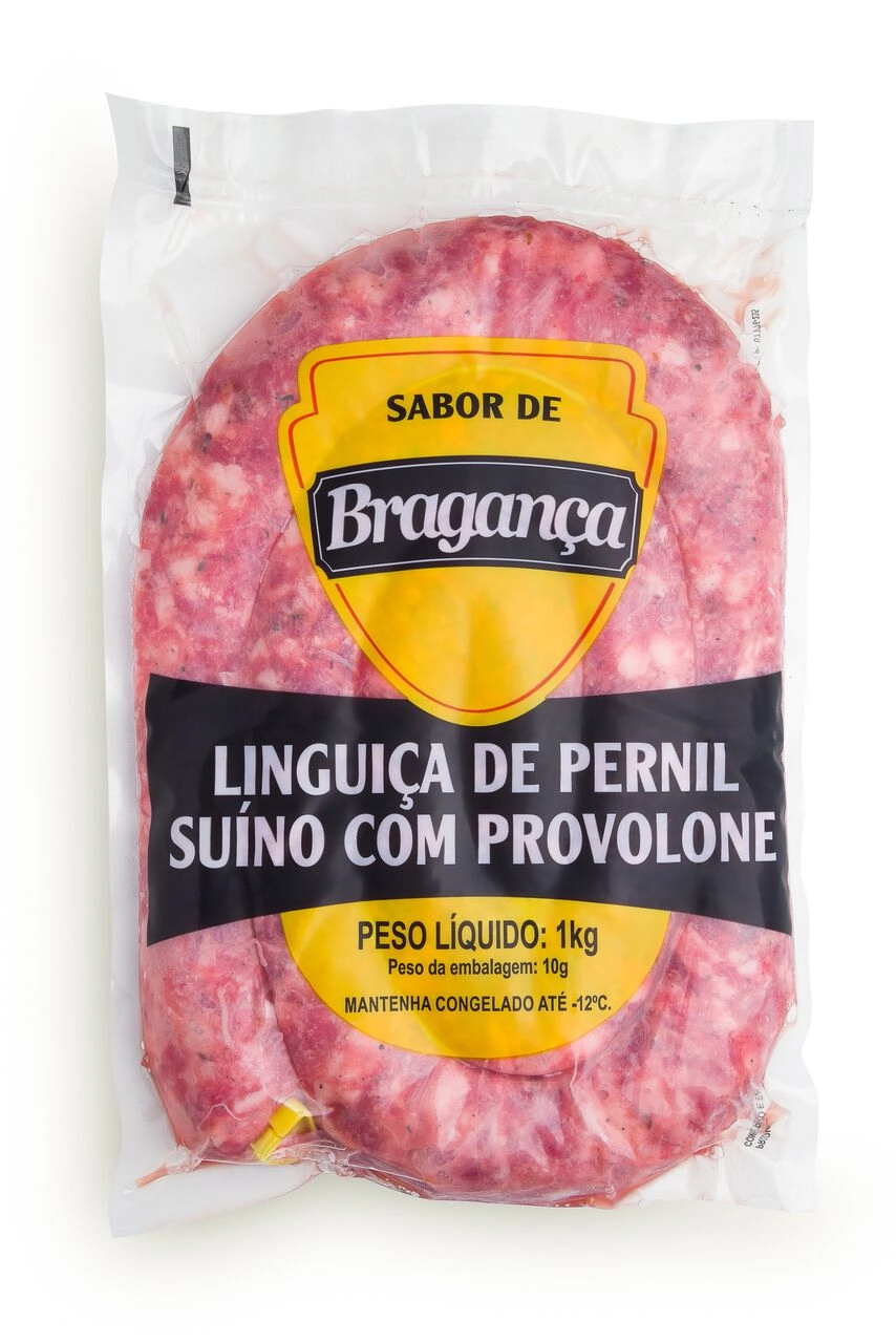 Linguica Pernil Braganca Provolone 1kg