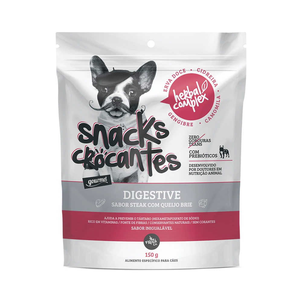 Snack Crocante Herbal Complex Digestive The French 150g