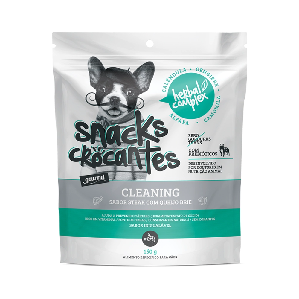 Snack Crocante Herbal Complex Cleaning The French 150g