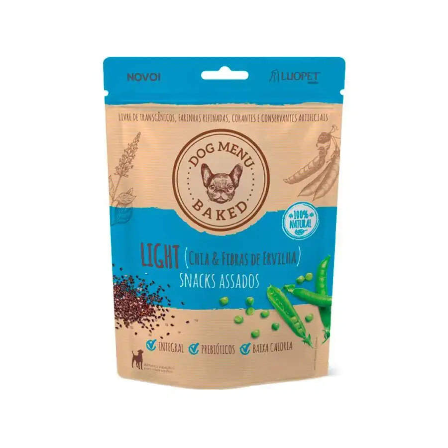 Biscoito Menu Luopet Para Cães Adultos Light 180g