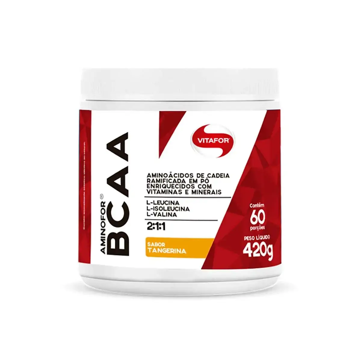 Aminofor Bcaa Tangerina 420g Vitafor Vitafor