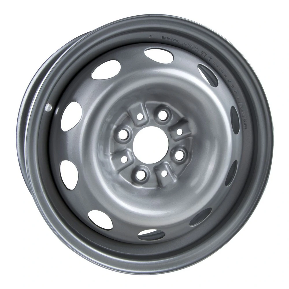 Roda de Ferro Aro 14 Pol. Prata 4 Furos 14X5,5 Pol. - FUMAGALLI F141508