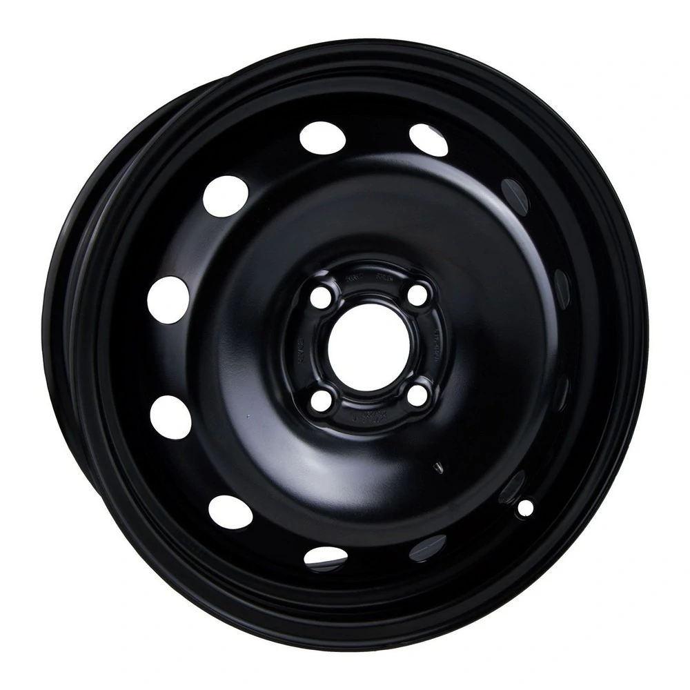 Roda de Ferro Aro 15 Pol. 4 Furos Preta 15X6,5 Pol. - FUMAGALLI F152271
