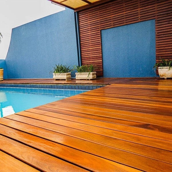 Deck Em Réguamadersilva 2cmx10cmx2m Até 4mmadeira Cumaru (m²) Madeira Cumaru