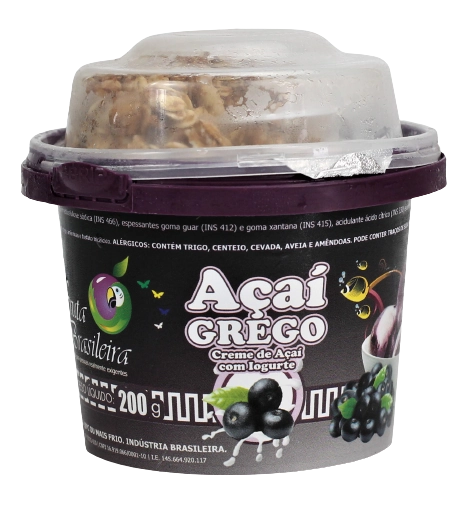 Acai Fruta Brasileira Grego 220ml