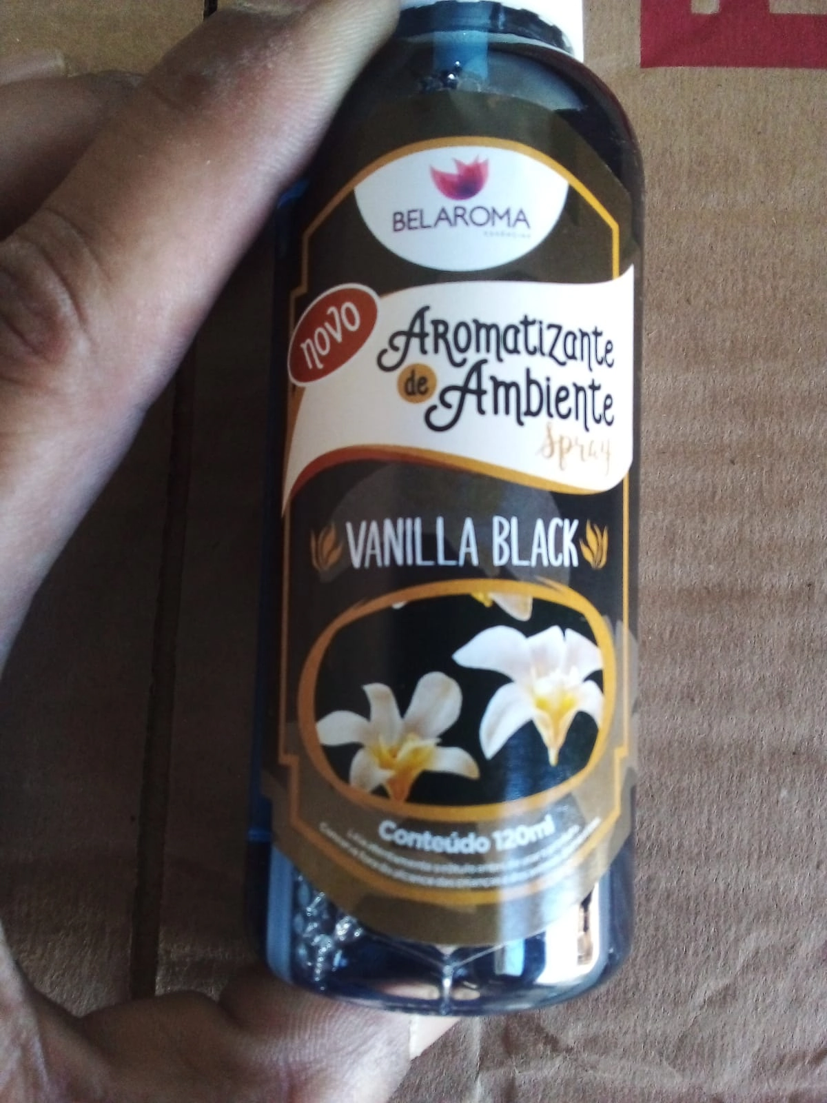 Aromatizante Amb Vanilla Black 120ml