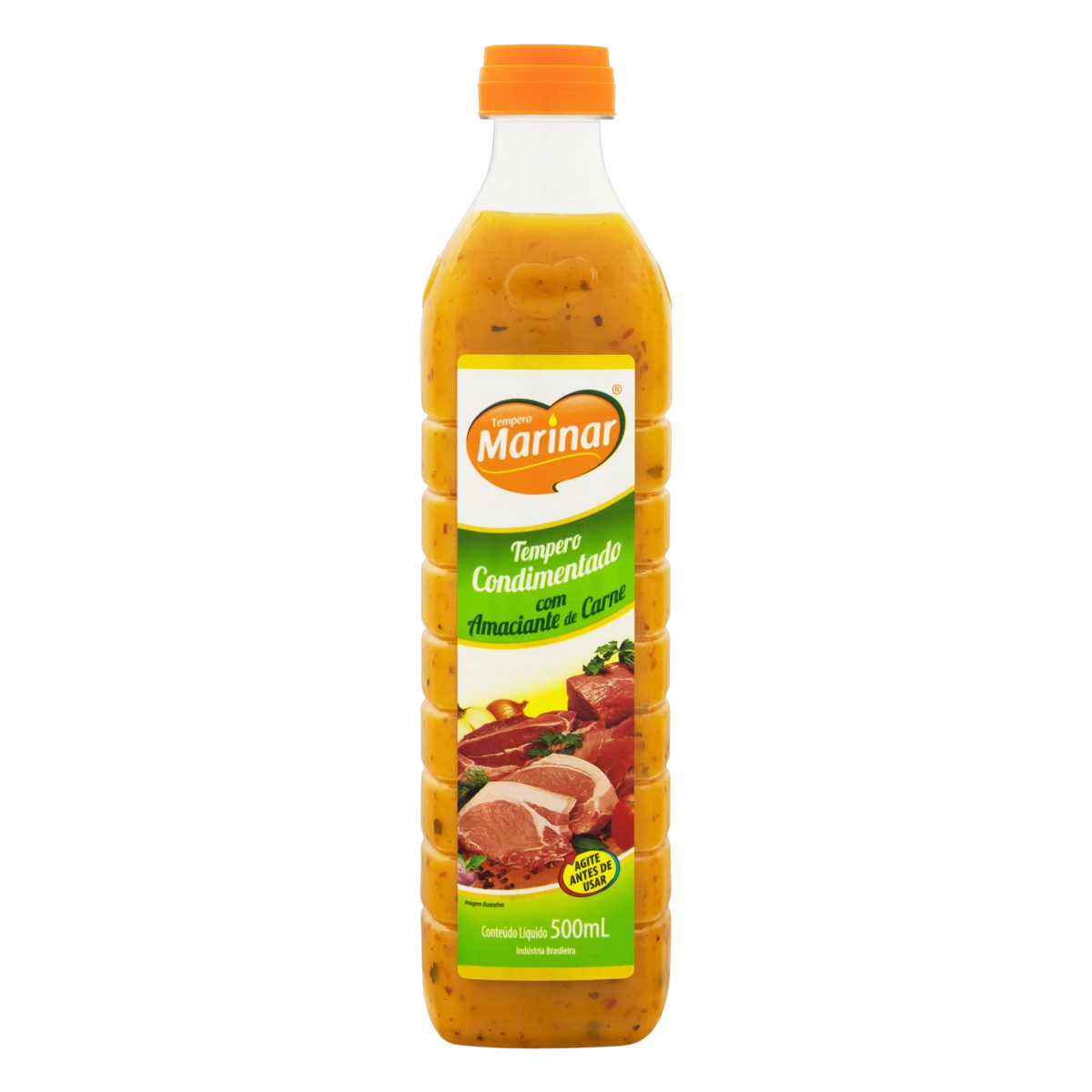 Tempero Condimentado Com Amaciante De Carne Tempero Marinar Garrafa 500ml