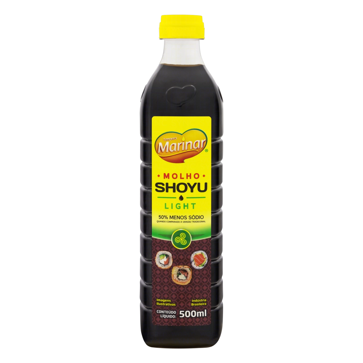 Molho Shoyu Light Tempero Marinar Garrafa 500ml