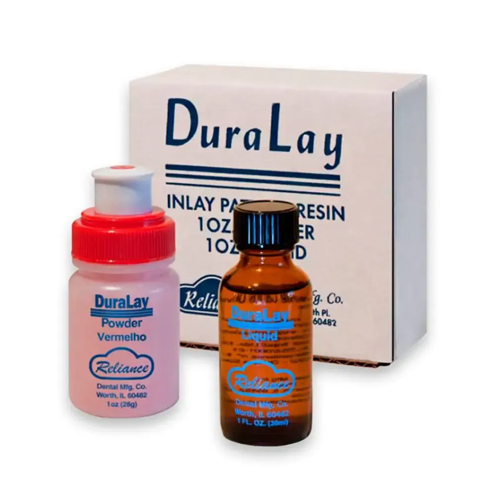 Duralay Estojo Completo Vermelho - Polidental - Duralay Estojo Completo Vermelho - Polidental