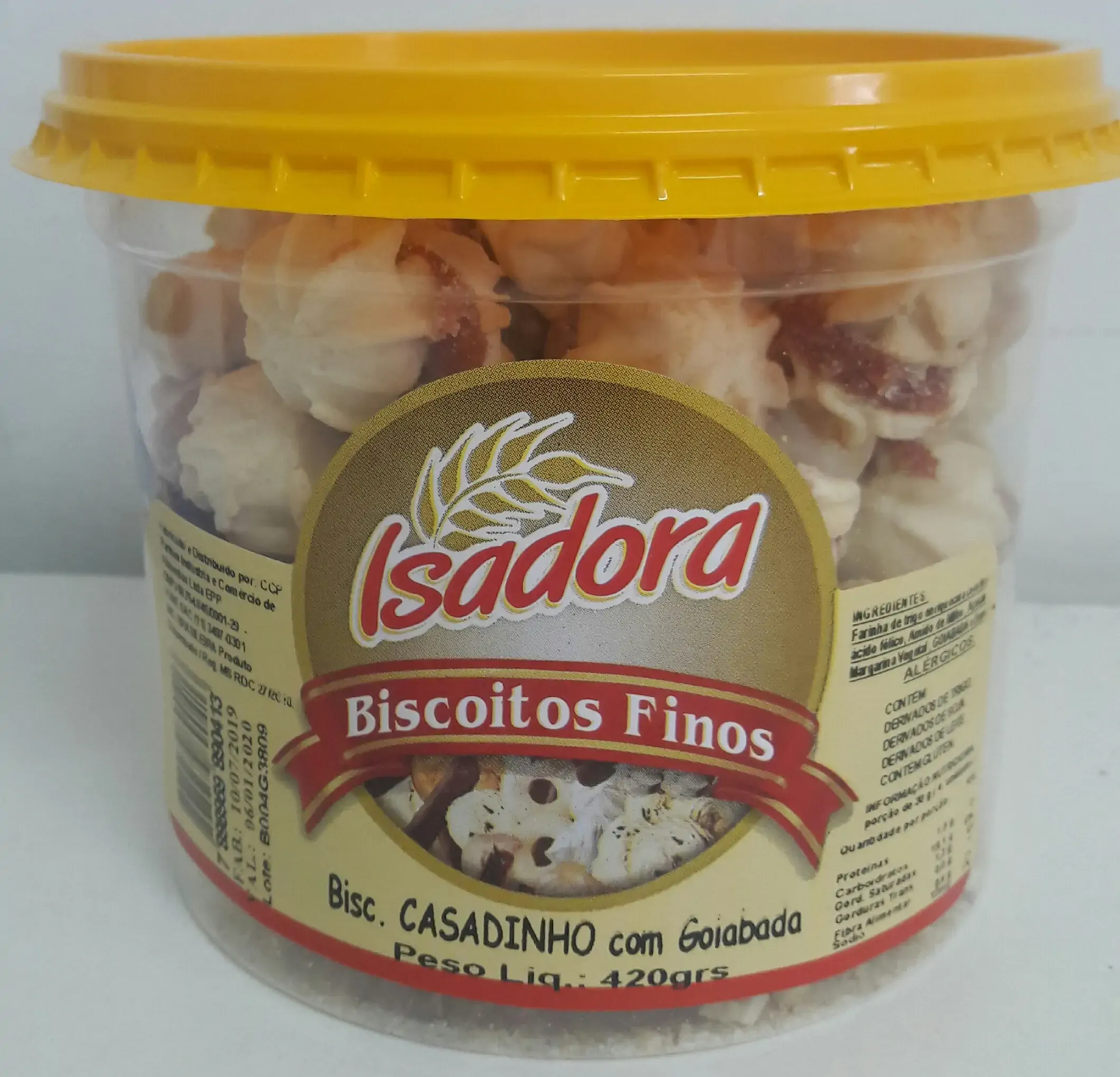 Bisc Isadora 400g Casadinho