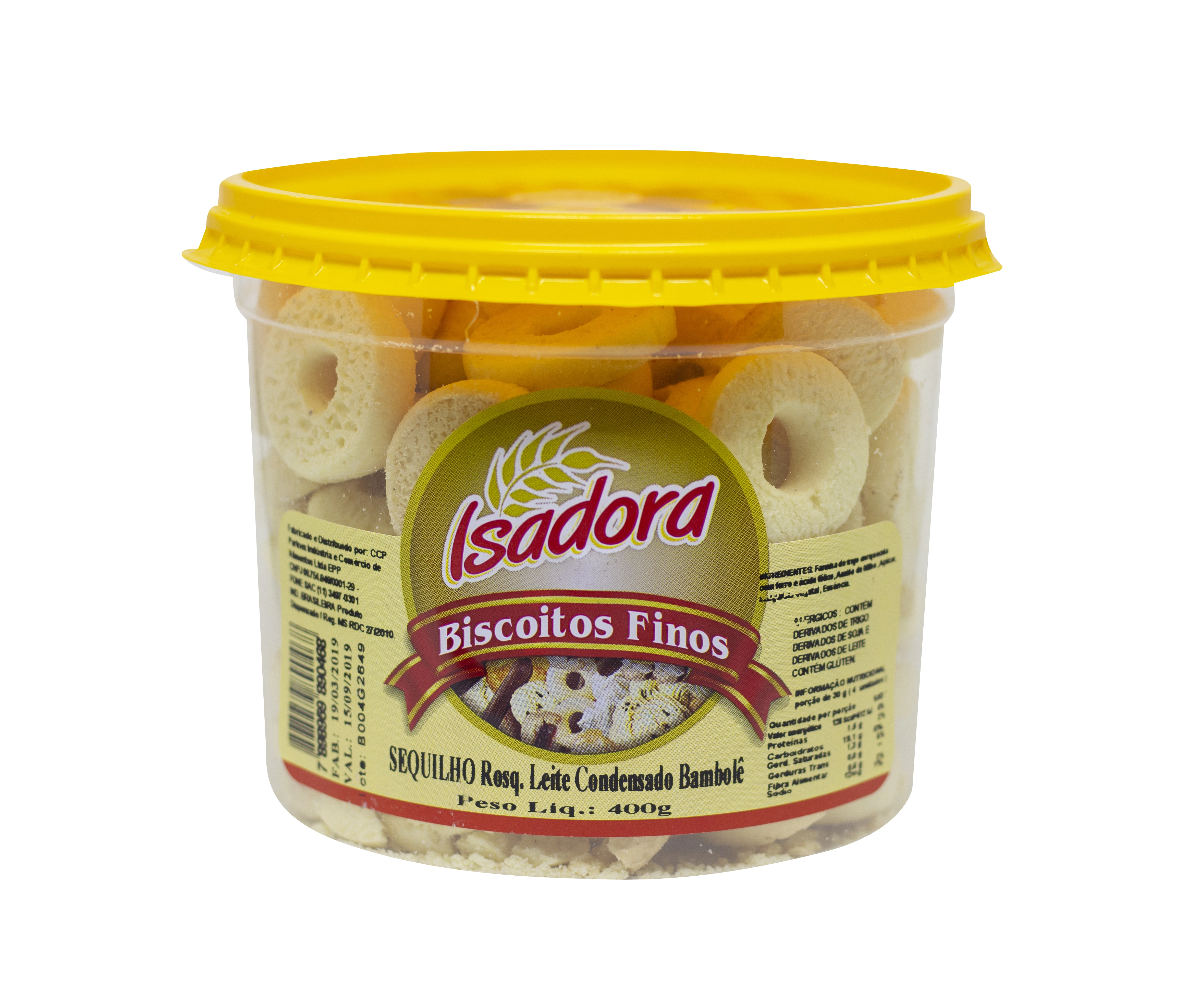 Bisc Isadora 400g Seq. Bambole