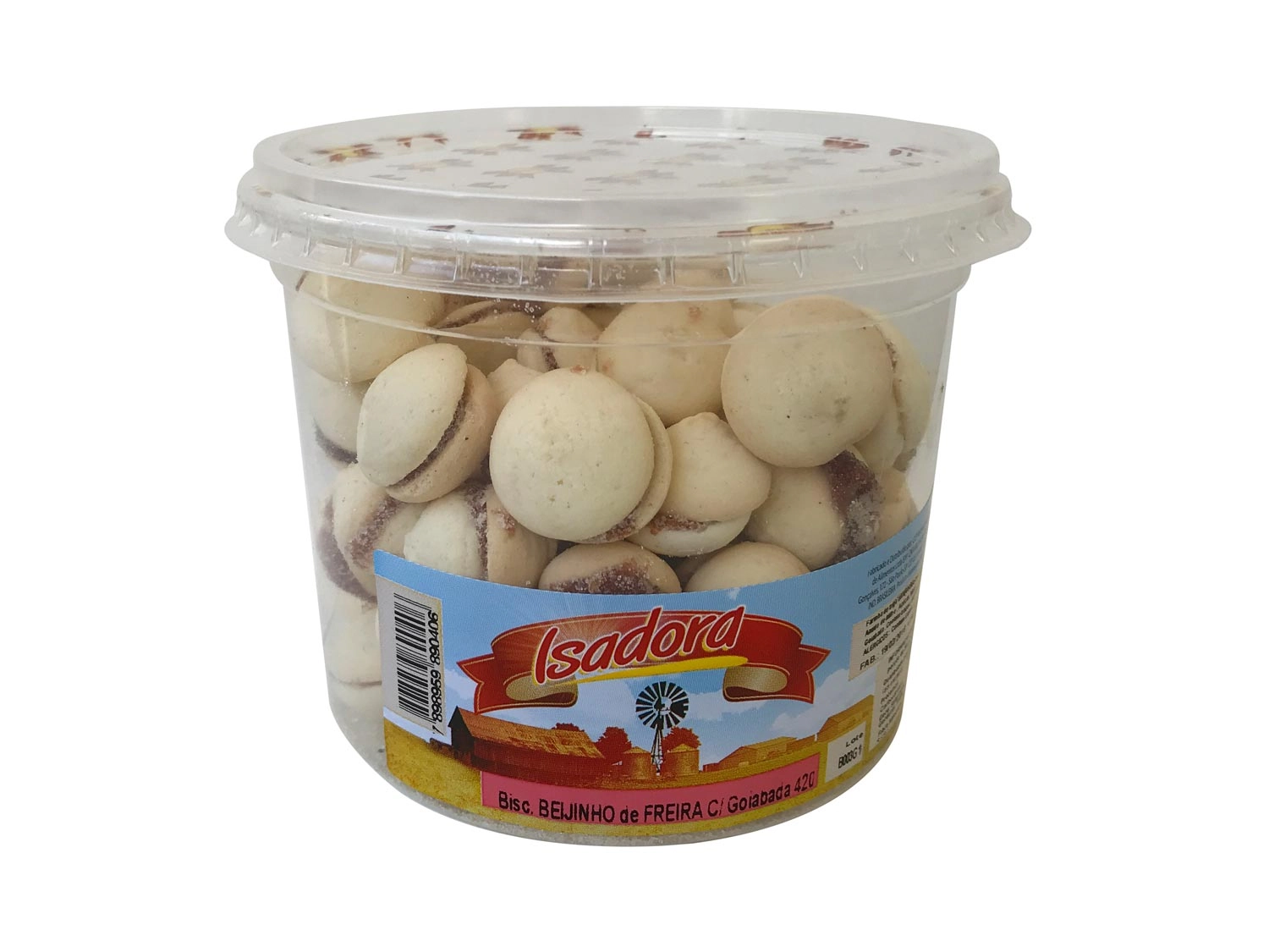 Bisc Isadora 400g Beijinho Freira Cx 12.0