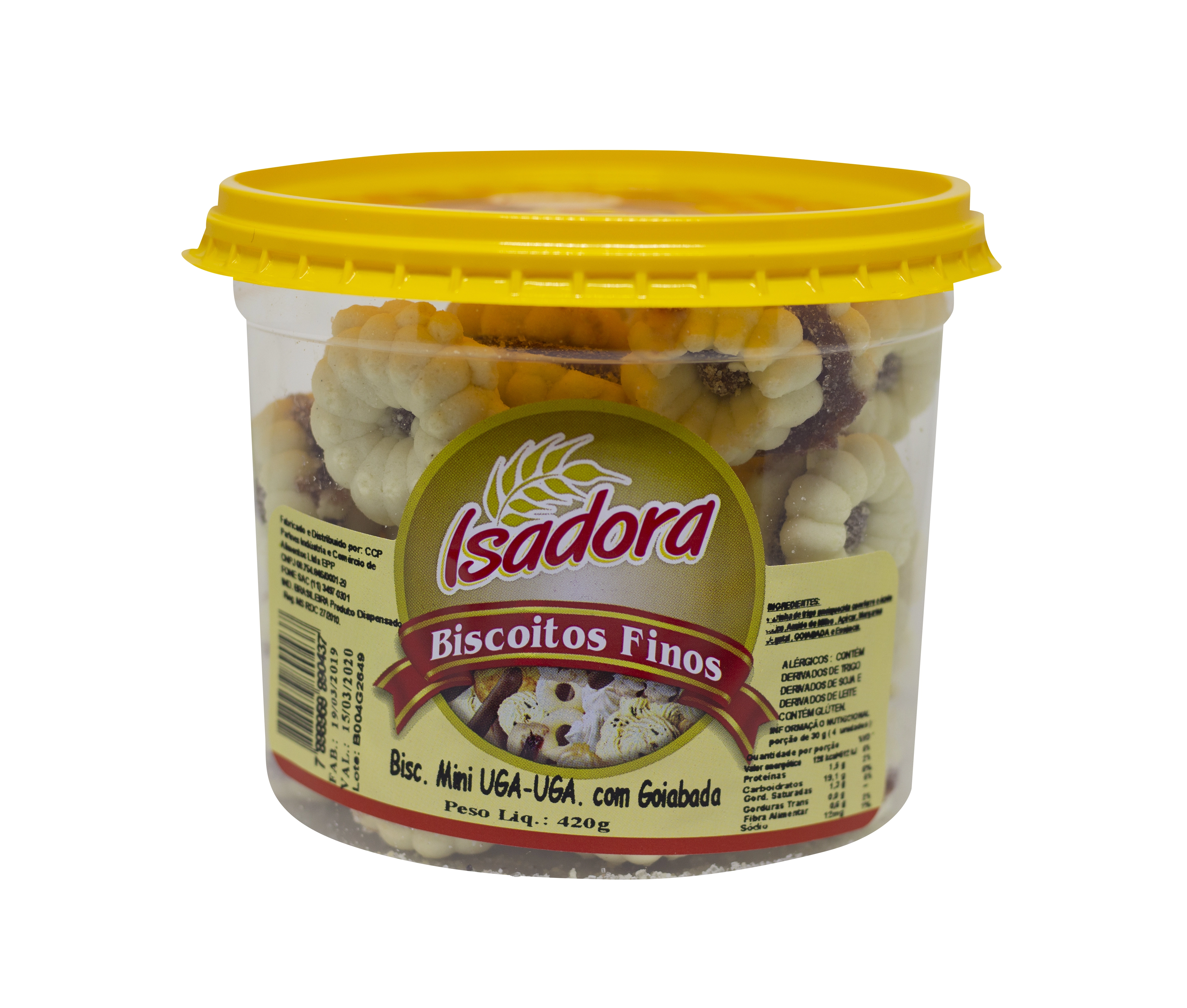 Bisc Isadora 400g Rech. Uga Uga