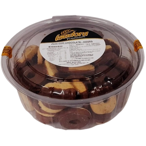 Bisc Isadora 300g Rosq C/cob Choc