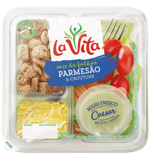 Salada La Vita Completa Parmesao 200g