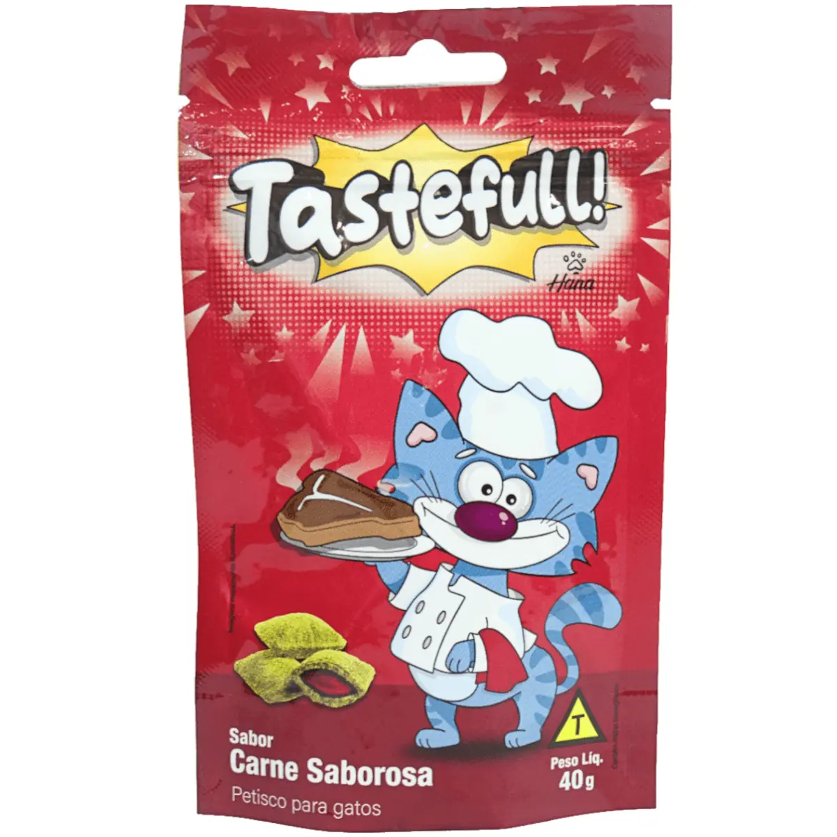 Hana Tastefull Nuggets Gatos 40g Carne Saborosa