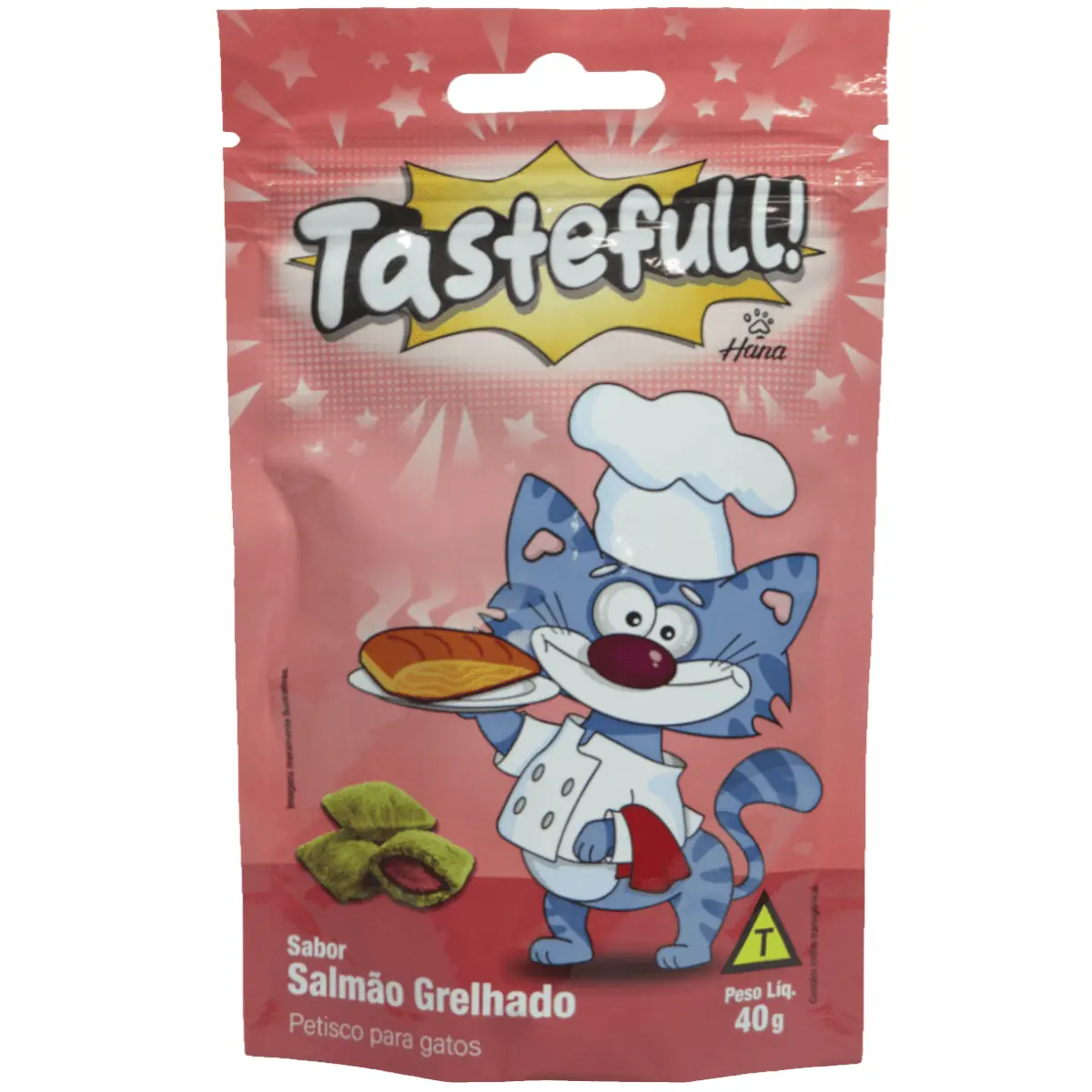 Hana Tastefull Nuggets Gatos 40g Salmao Grelhado