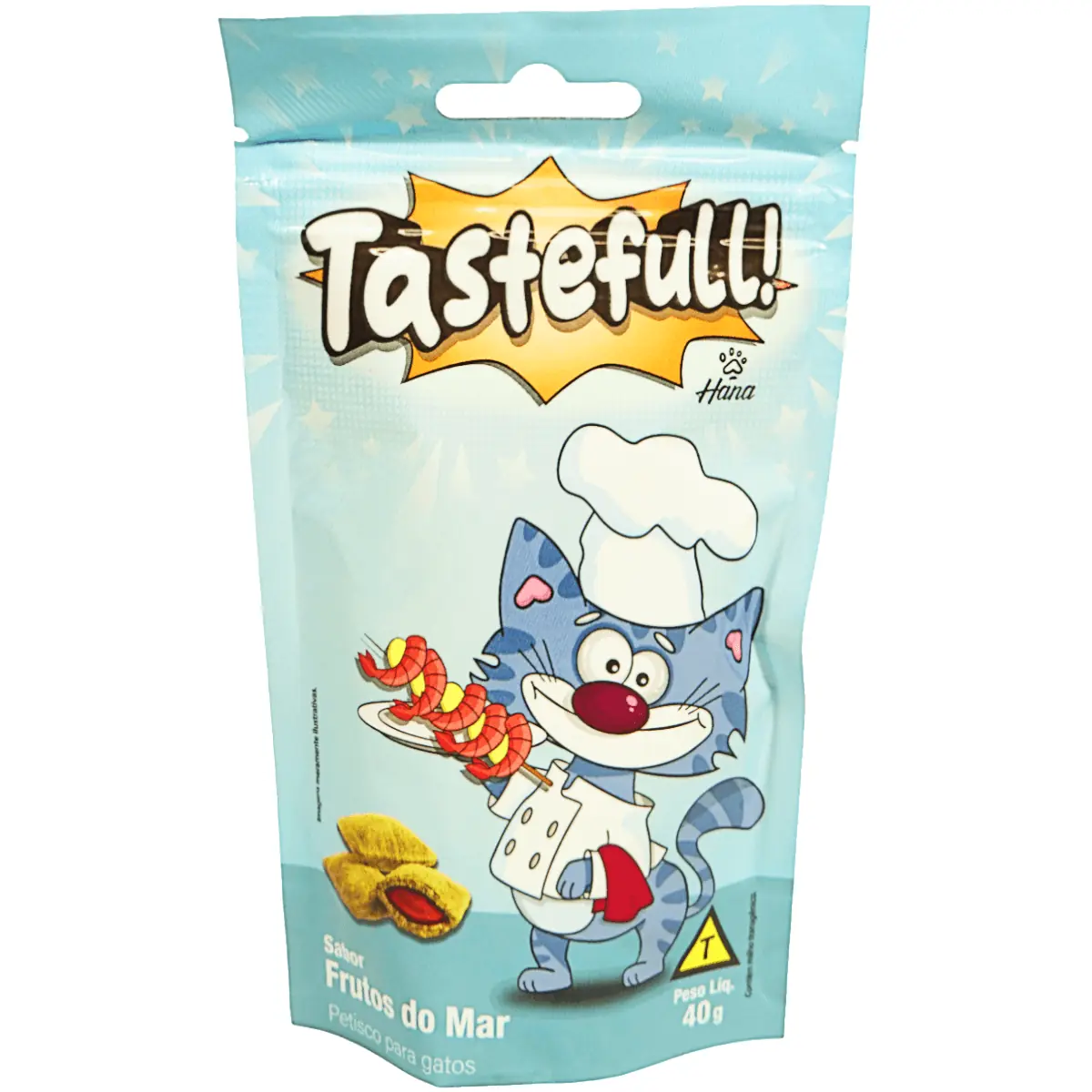 Hana Tastefull Nuggets Gatos 40g Frutos Do Mar
