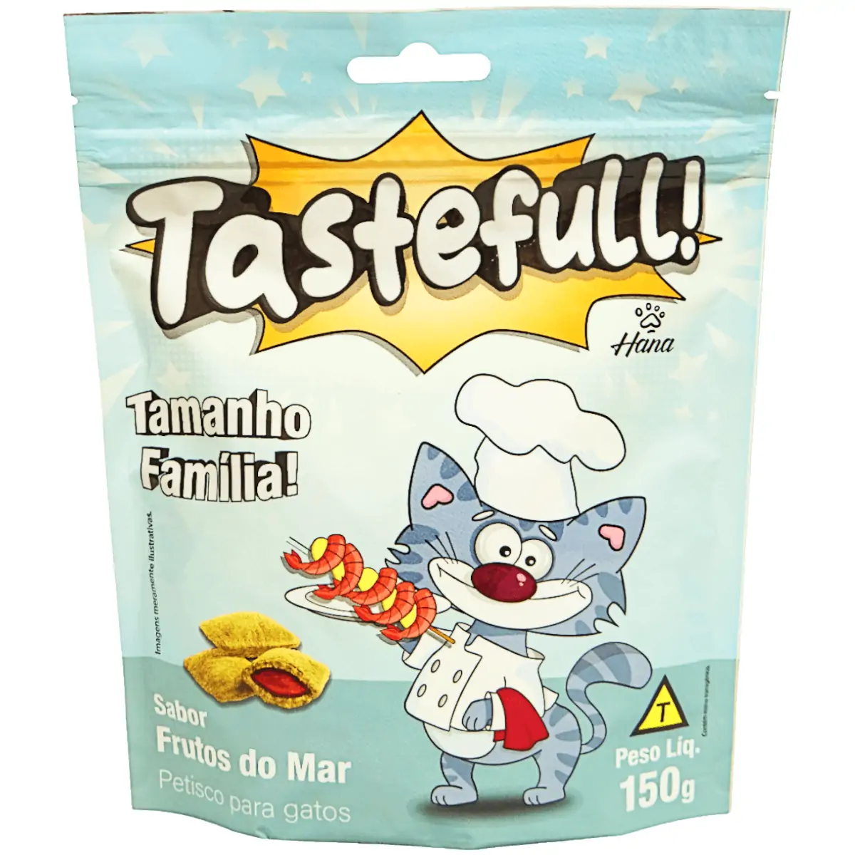 Hana Tastefull Cat Nuggets Frutos Do Mar 150g