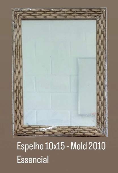 Espelho 10x15 Emoldurado Mold 20mm 67 Sul Catarinense