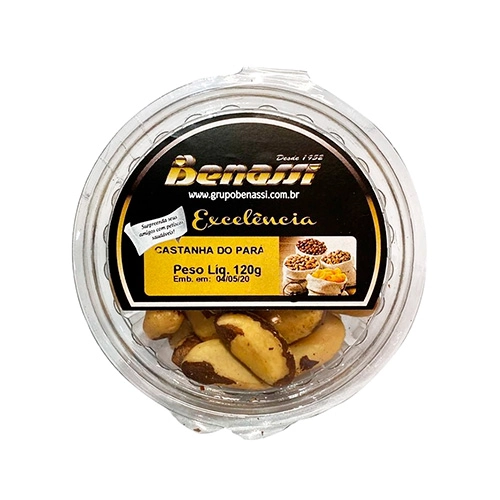 Castanha Do Para Sem Casca Pt 120g Nac
