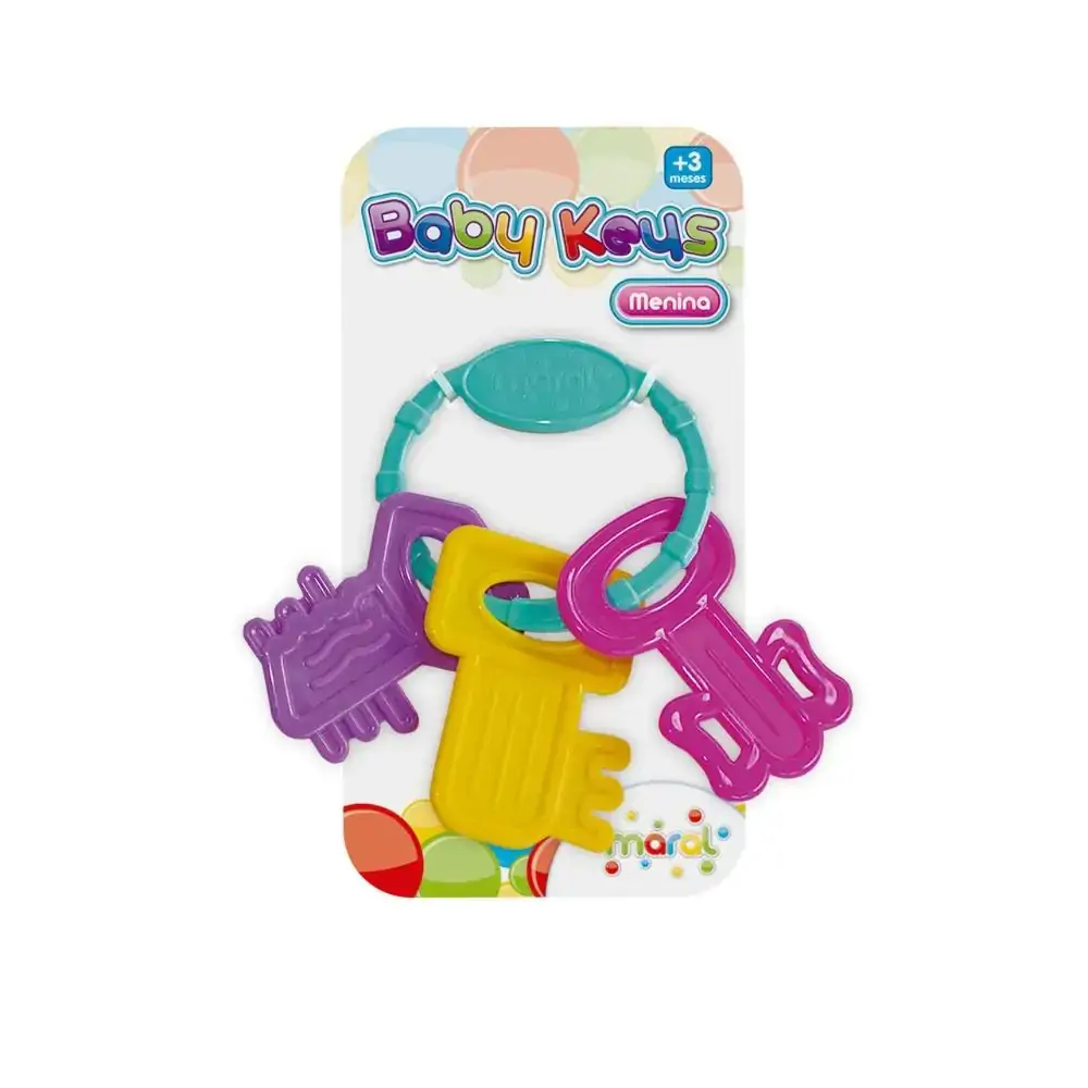 Baby Keys Menina Cartela Maral
