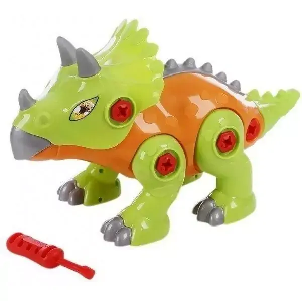 Brinquedo Didático Triceratops Com Som Maral