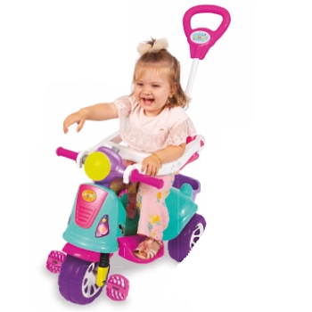 Tico Tico Triciclo Rosa - 3173 - Maral