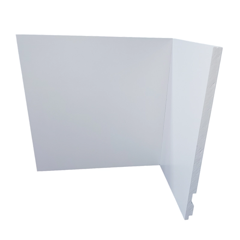 Kit 10 Barras Rodapé Poliestireno 20cm de Altura Liso (20x1x240cm) - Formix 3D
